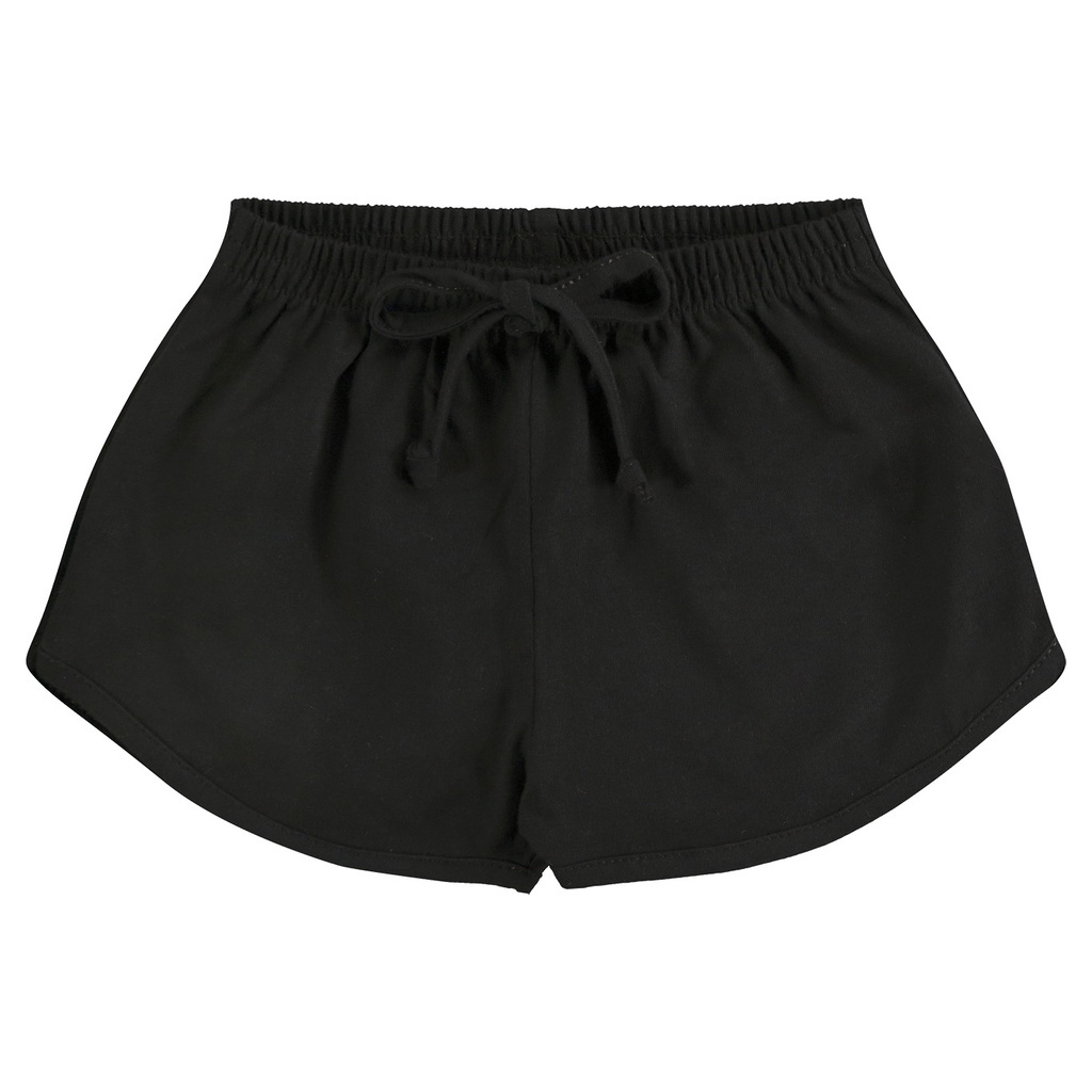 Short Feminino de Malha, Preto