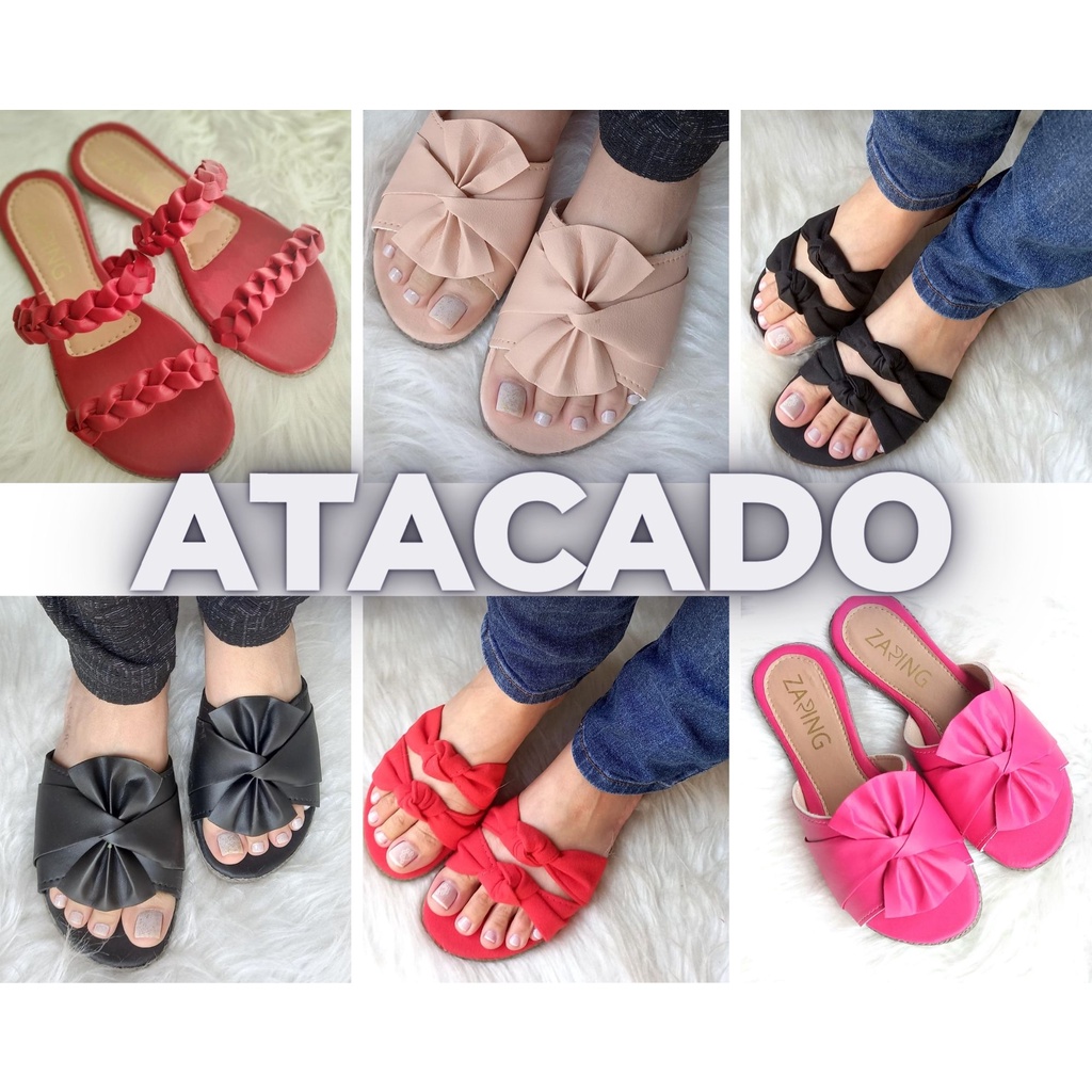 Rasteirinhas para revenda no hot sale atacado