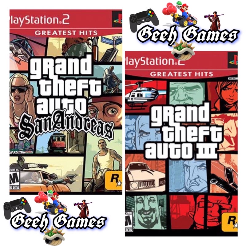 Jogo Grand Theft Auto: San Andreas (Greatest Hits) PS2 novo em