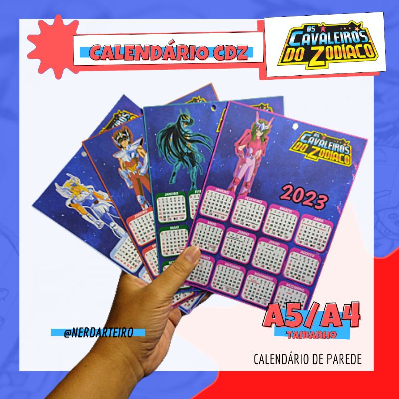 Dragon Ball - Calendários de parede 2023