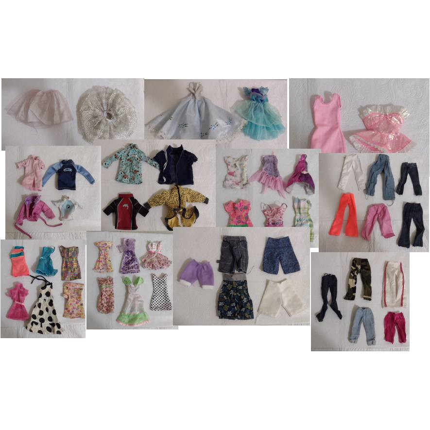  Barbie Clothes Multipack with 8 Complete Outfits for