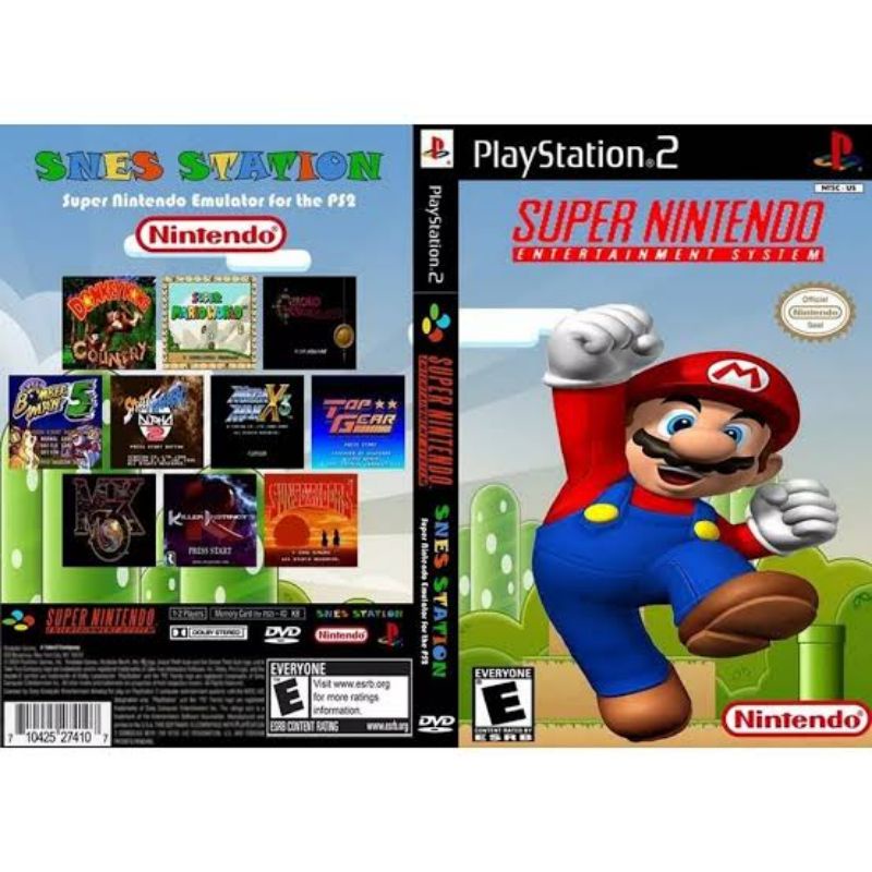 jogos do supernitendo e Mario para PlayStation 2