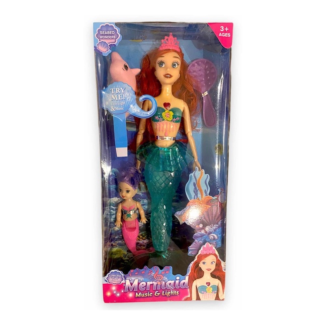 Barbie 2024 mermaid lights