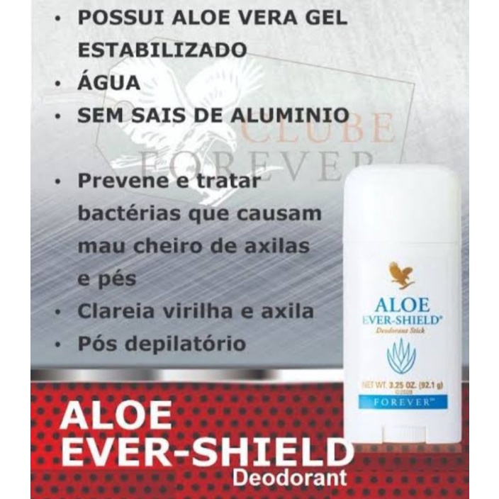 desodorante aloe ever shield