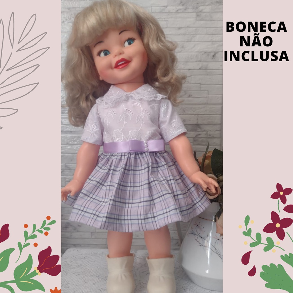 Luckdoll barato bonito 14 estilos boneca roupas vestido escolher