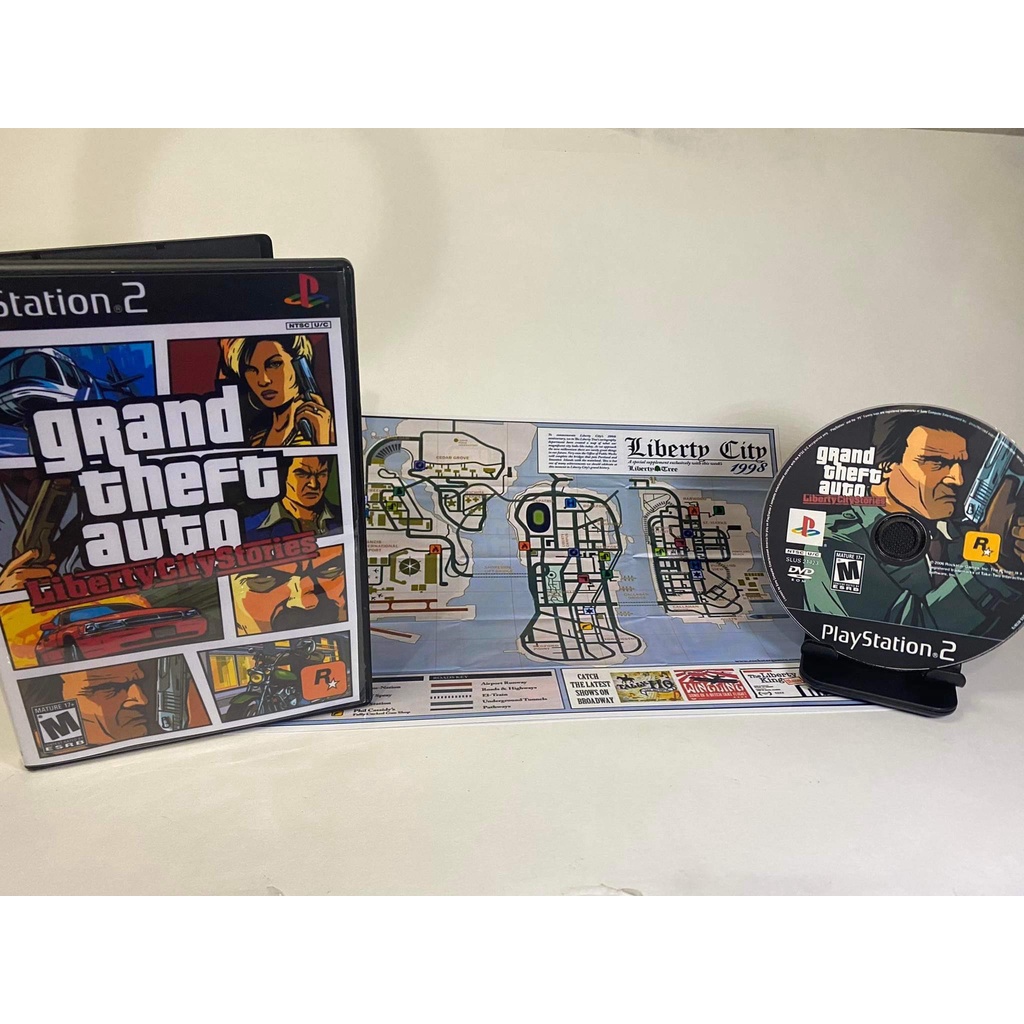 Grand Theft Auto Liberty City Stories  Jogo Original para Playstation 2 -  Escorrega o Preço