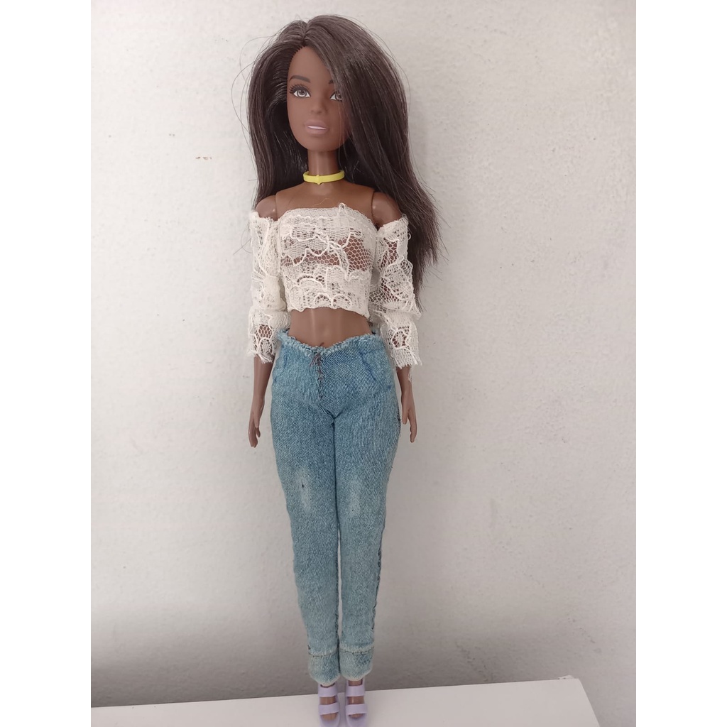 Roupa de verão da moda da barbie para viciados em compras