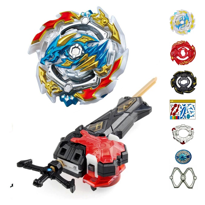 Beyblade Lançador Sparking Burst Superking Esquerda Faisca