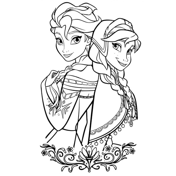 Desenhos das Princesas para colorir