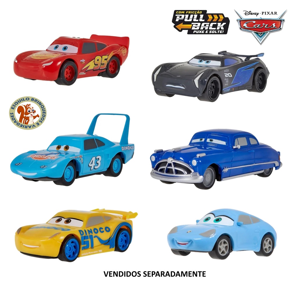 Happily Brinquedos - Conjunto Play-Doh Carros 3 Relâmpago McQueen