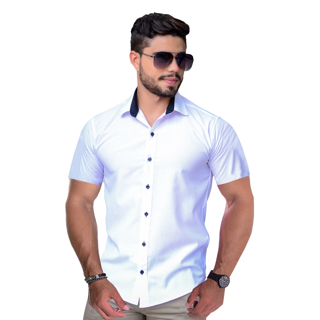 Camisa social best sale masculina para revenda