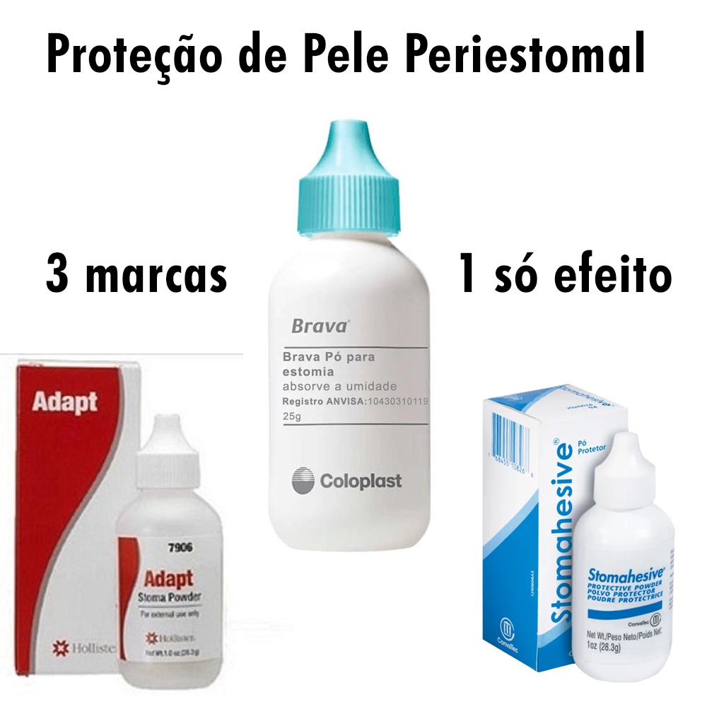 Proteção Essencial: Pó para Ostomia Coloplast Brava Powder