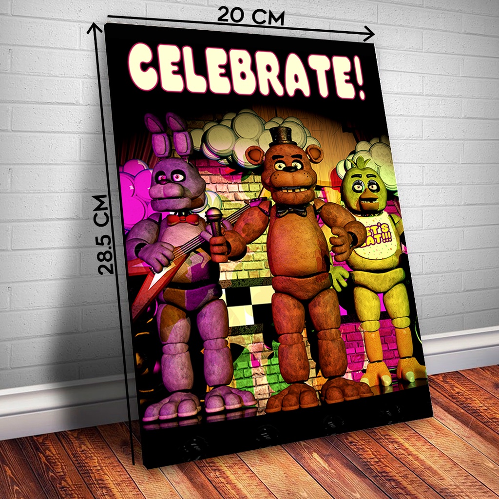 Kit Placas / Five Nights At Freddy's