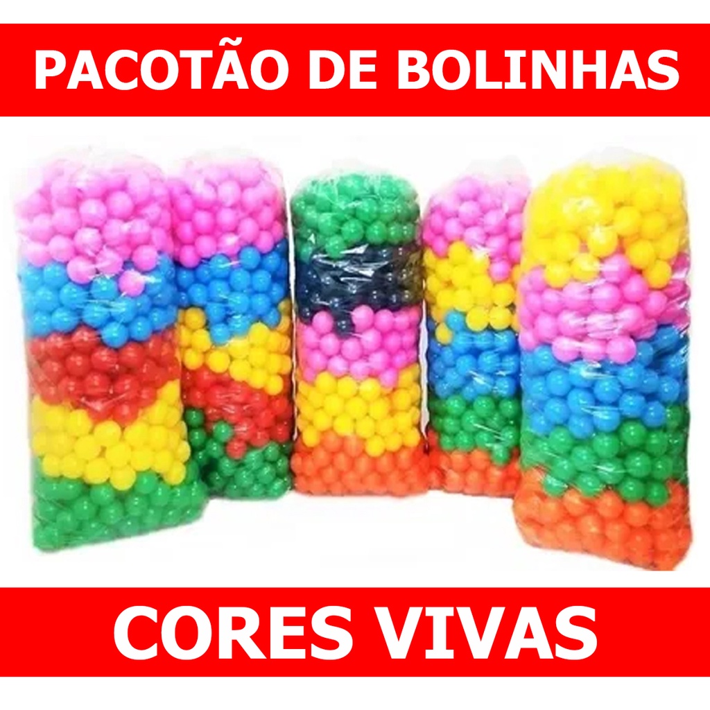 Bolinhas para Piscina de Bolinhas 500 un.