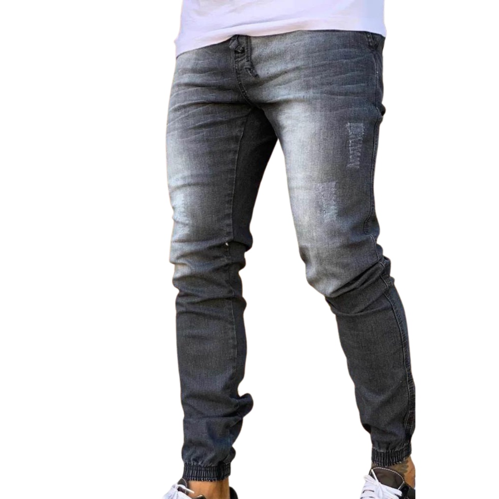 Calça jeans hot sale pescador masculina