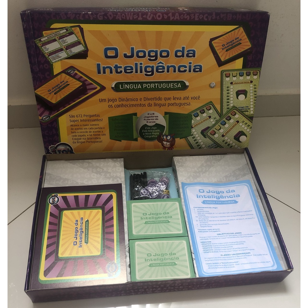 Jogo da Inteligência - Toia Brinquedos