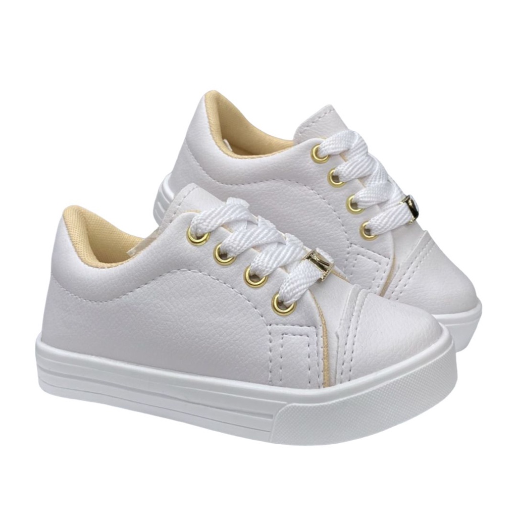 Tênis infantil hot sale branco