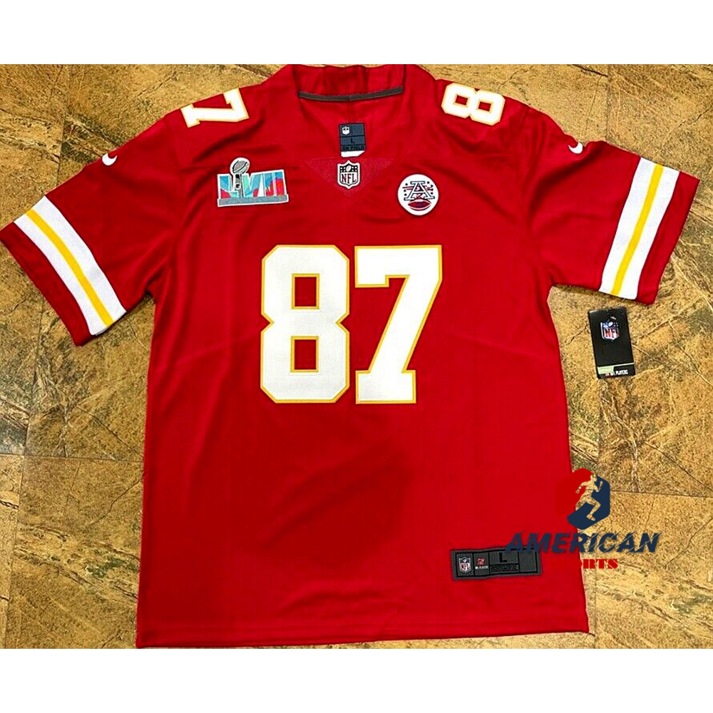 Masculino Camiseta 2023NFL Kansas City Chiefs Travis Kelce