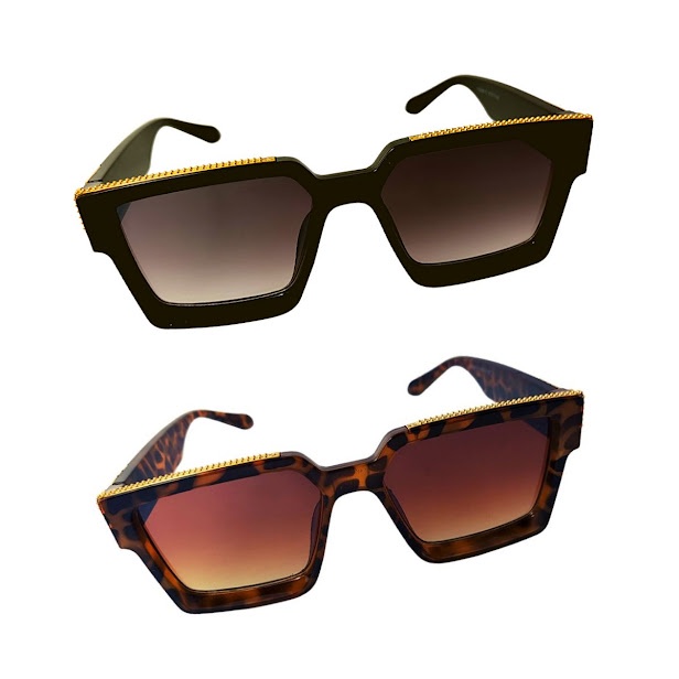 Óculos De Sol Unissex Quadrado/Versão Coreana/Retrô/Cor/UV/Da Moda