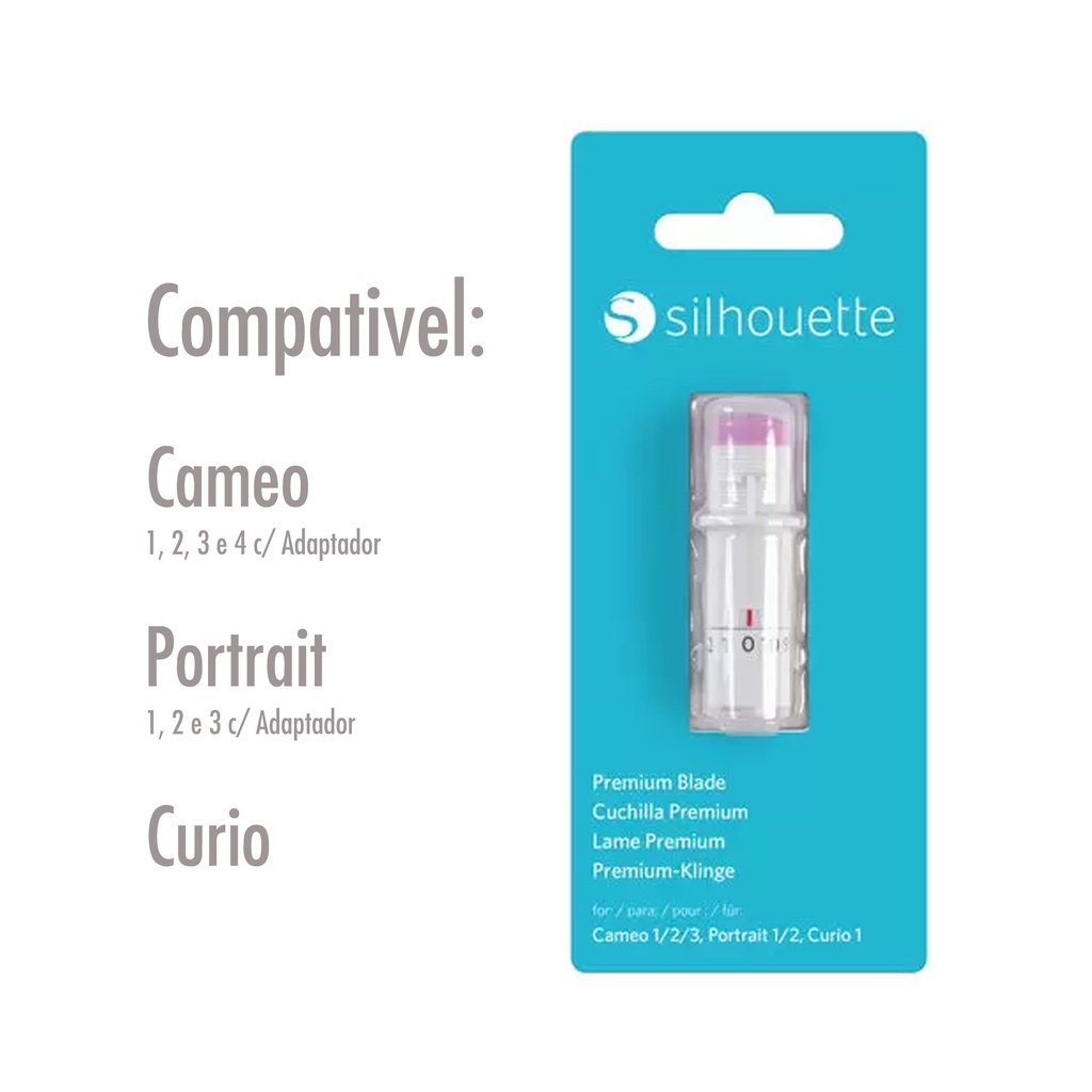 Cuchilla Premium en Silhouette Cameo 4 