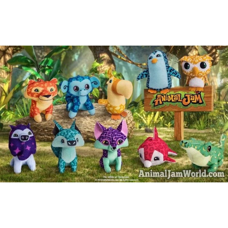 Animal jam 2024 plush toys