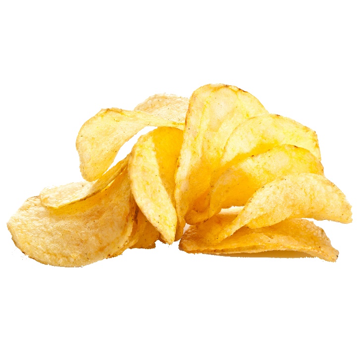 2,7kg Batata Frita Chips Lisa Para Revenda Sem Sal Na Caixa