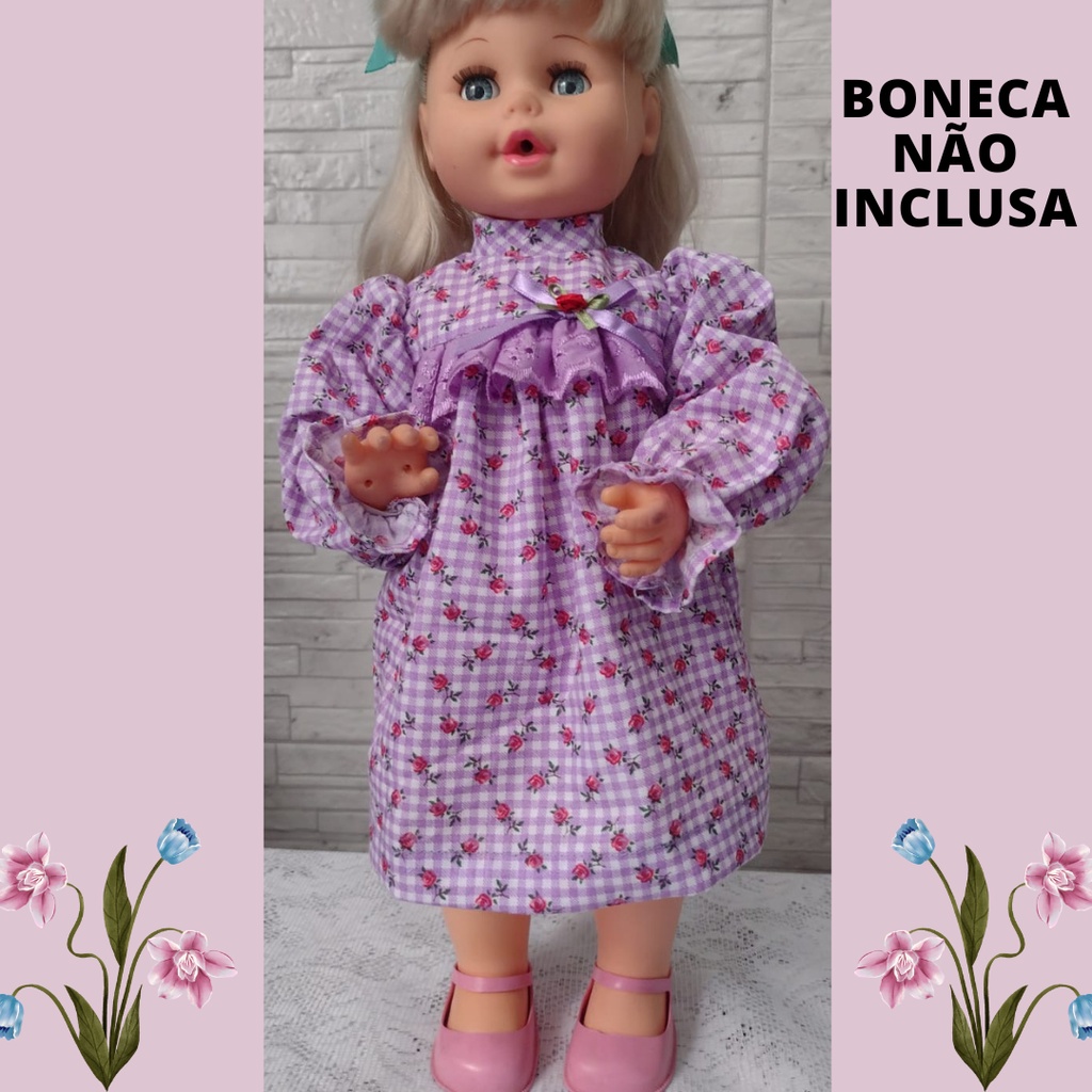 Mami Brinquedos - Black Friday Promoção - Roupinha de Boneca Doll Dress  Candide - Kit 9 Vestidos