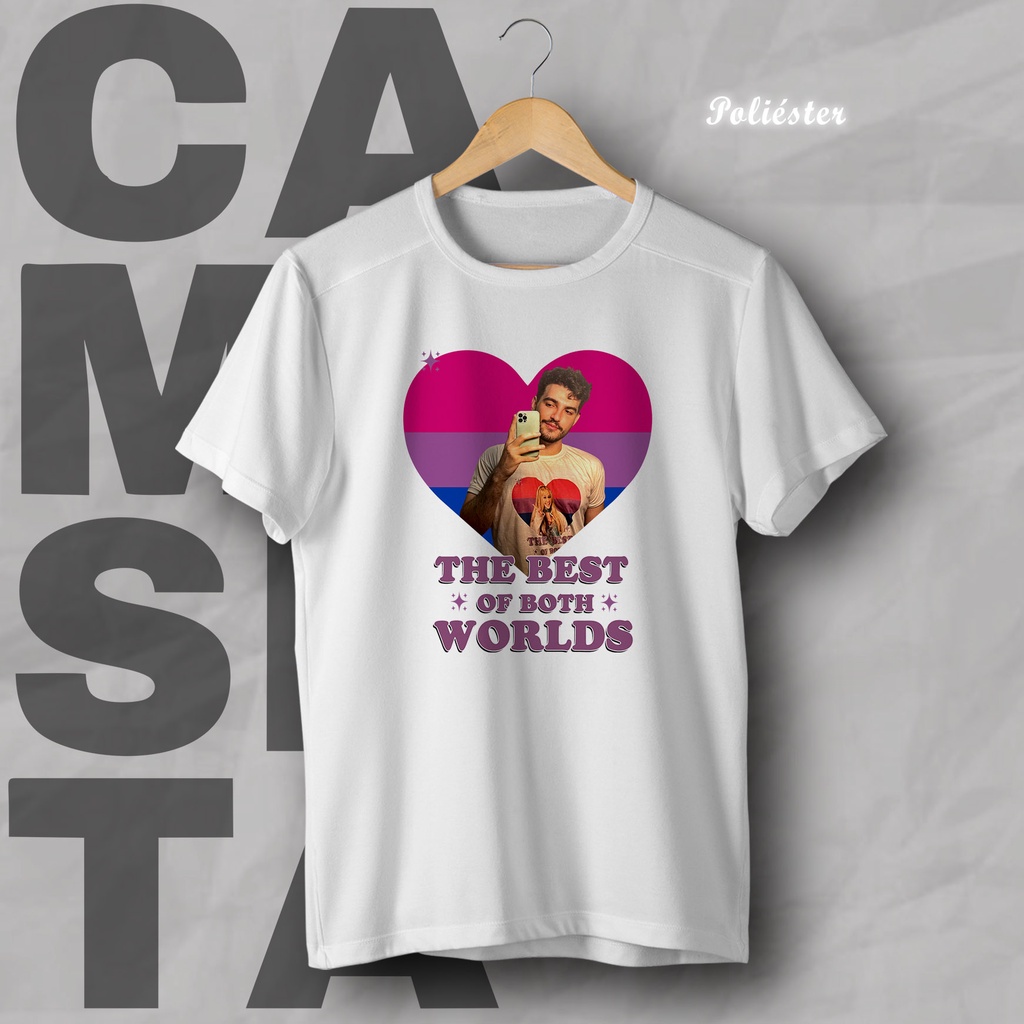 Camiseta THE BEST OF BOTH WORLDS - Jão (Poliéster)