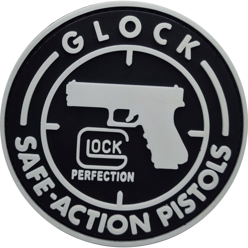 Glock Safe Action Pistols Patches Emborrachado - Ponto militar