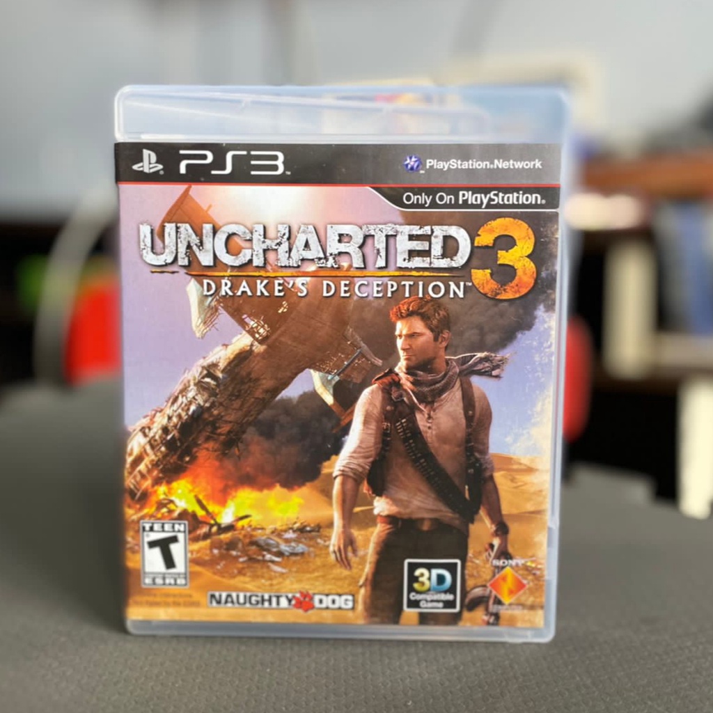 Uncharted 3: Drake's Deception - Ps3 - SONY - Jogos de Aventura - Magazine  Luiza