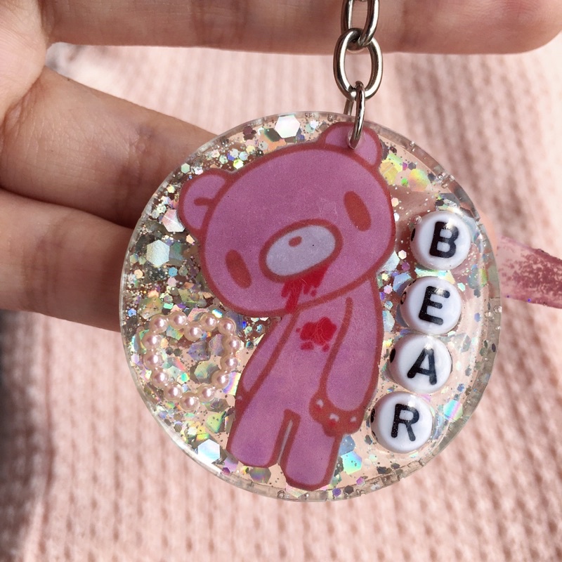 Gloomy best sale bear keychain