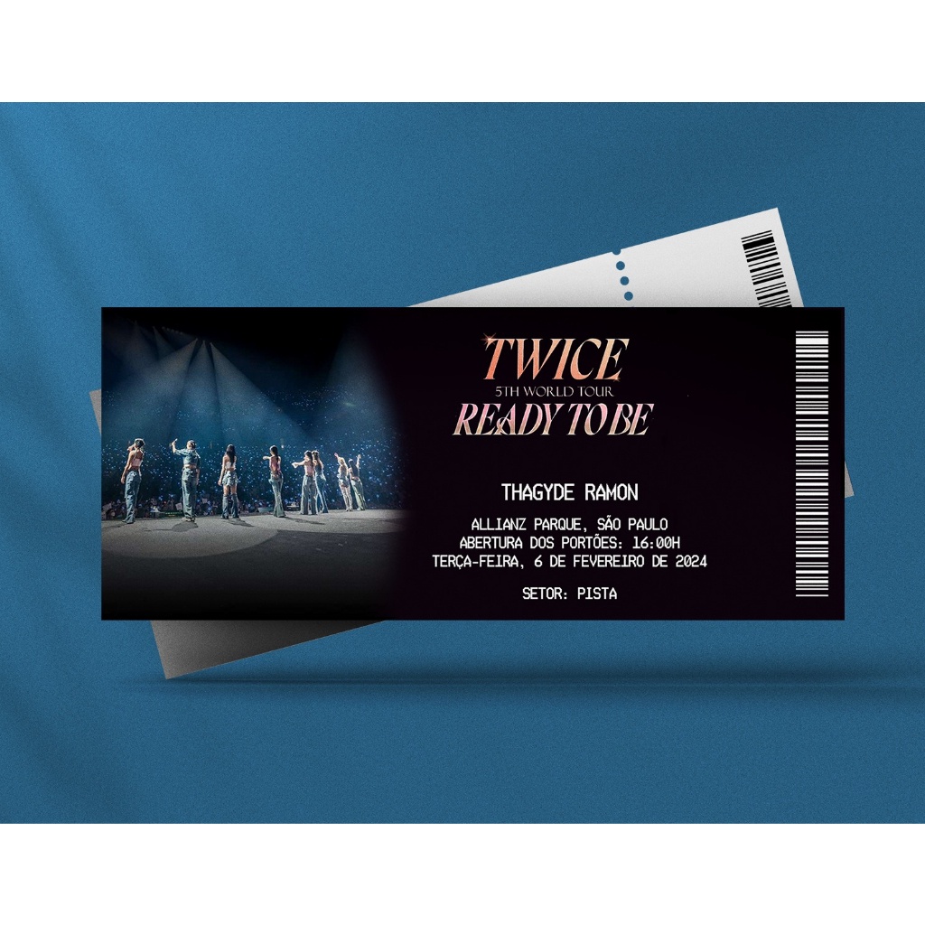 Ingressos para TWICE, São Paulo