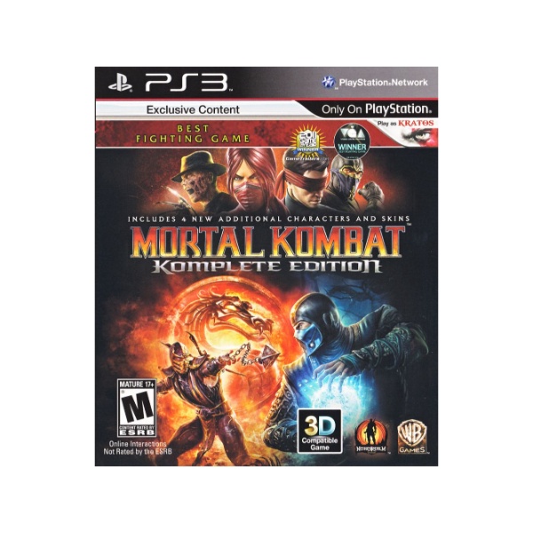 Mortal Kombat 9 Komplete Edition BR Midia Digital Ps3 - WR Games