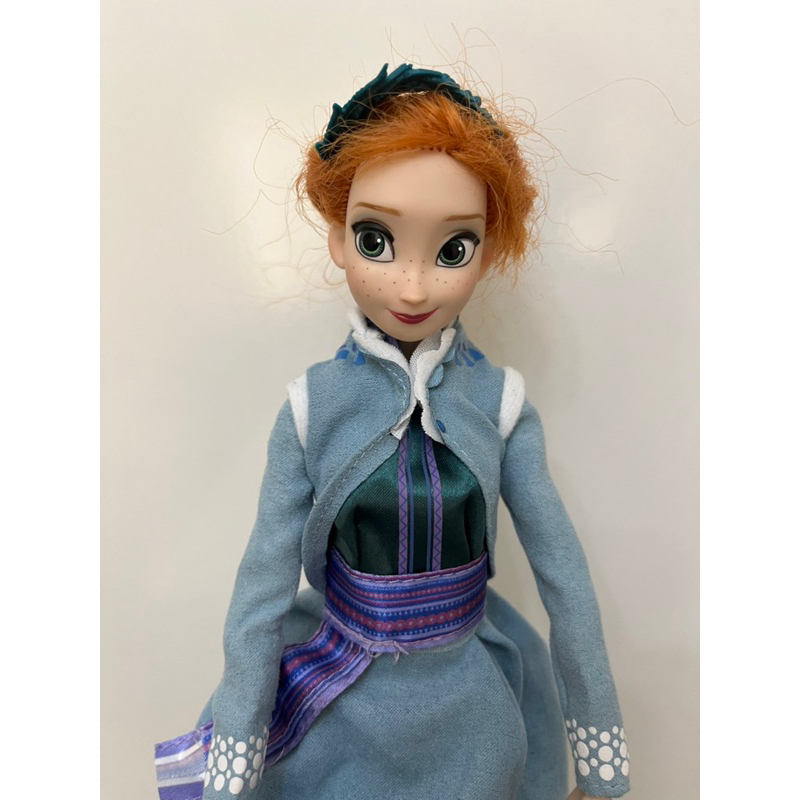 Boneca de pelúcia Anna 50 cm Frozen original disney store usada