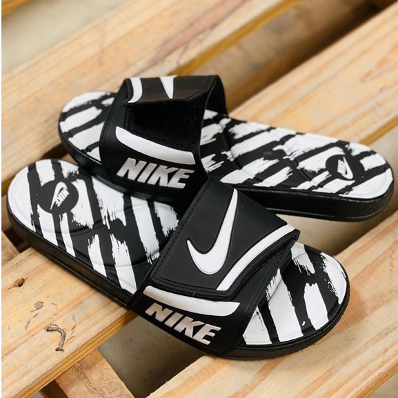 Nike slip store on velcro