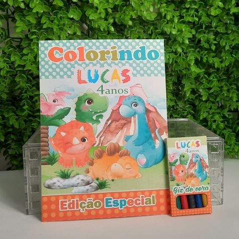 Livro dinossauro para desenhar - Desapegos de Roupas quase novas ou nunca  usadas para bebês, crianças e mamães. 593062