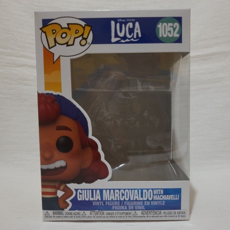 Funko Pop Disney Luca 1052 Giulia Marcovaldo with Machiavelli - Game Games  - Loja de Games Online