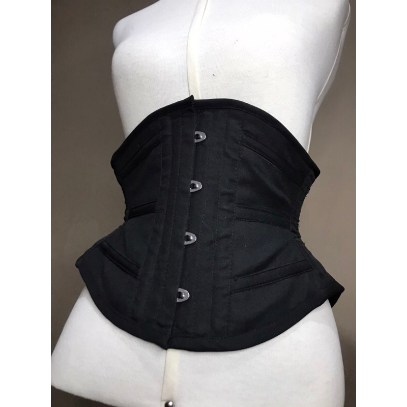 corset waist Cincher ribbon moderno tight lacing