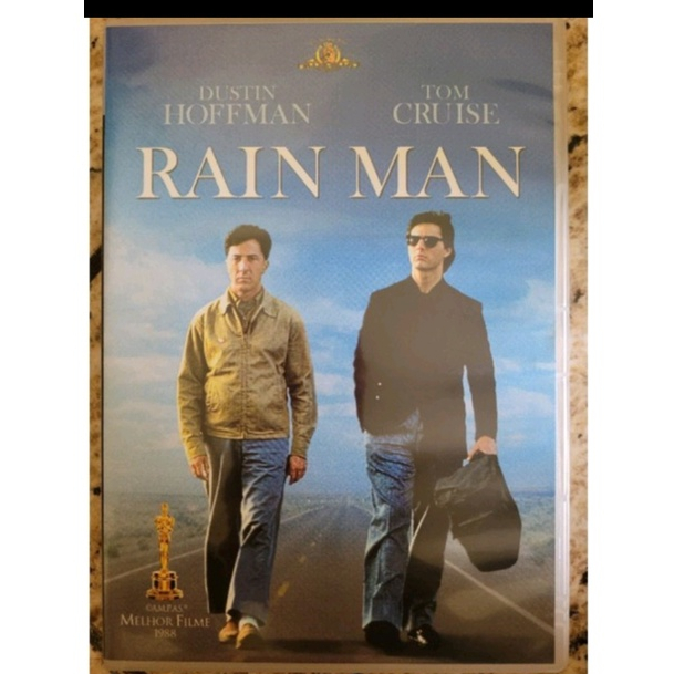 dvd filme RAIN MAN vencedor do Oscar - original raro em ótimo estado