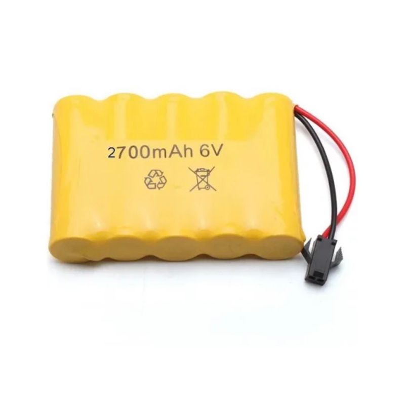 Bateria para carrinho de controle remoto 7,2V 1800mah AA plug smp02  recarregáveis