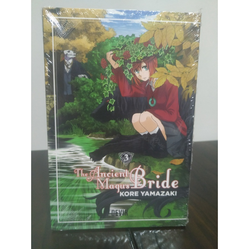 Ancient Magus Bride Volume 3 Mang Novo lacrado Shopee Brasil