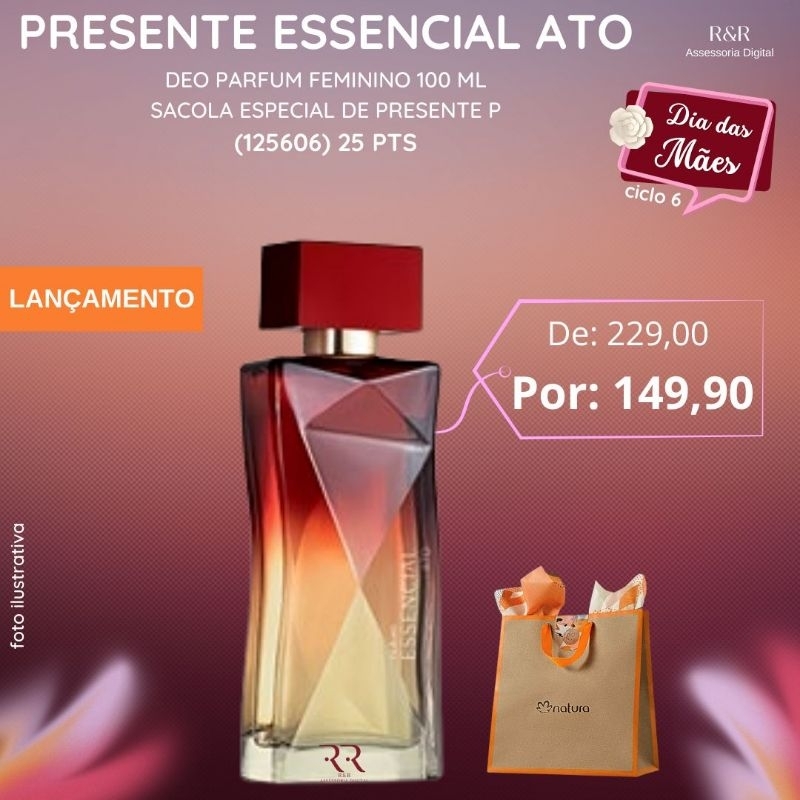 Essencial Ato Deo Parfum Feminino 100 ml