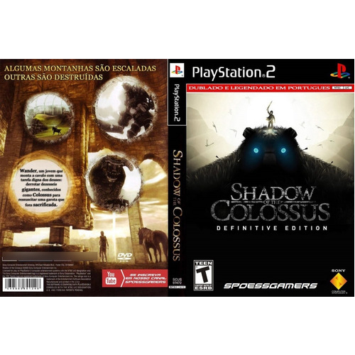 Shadow Of The Colossus Ps2 Legendado E Dublado Patch - Desconto no