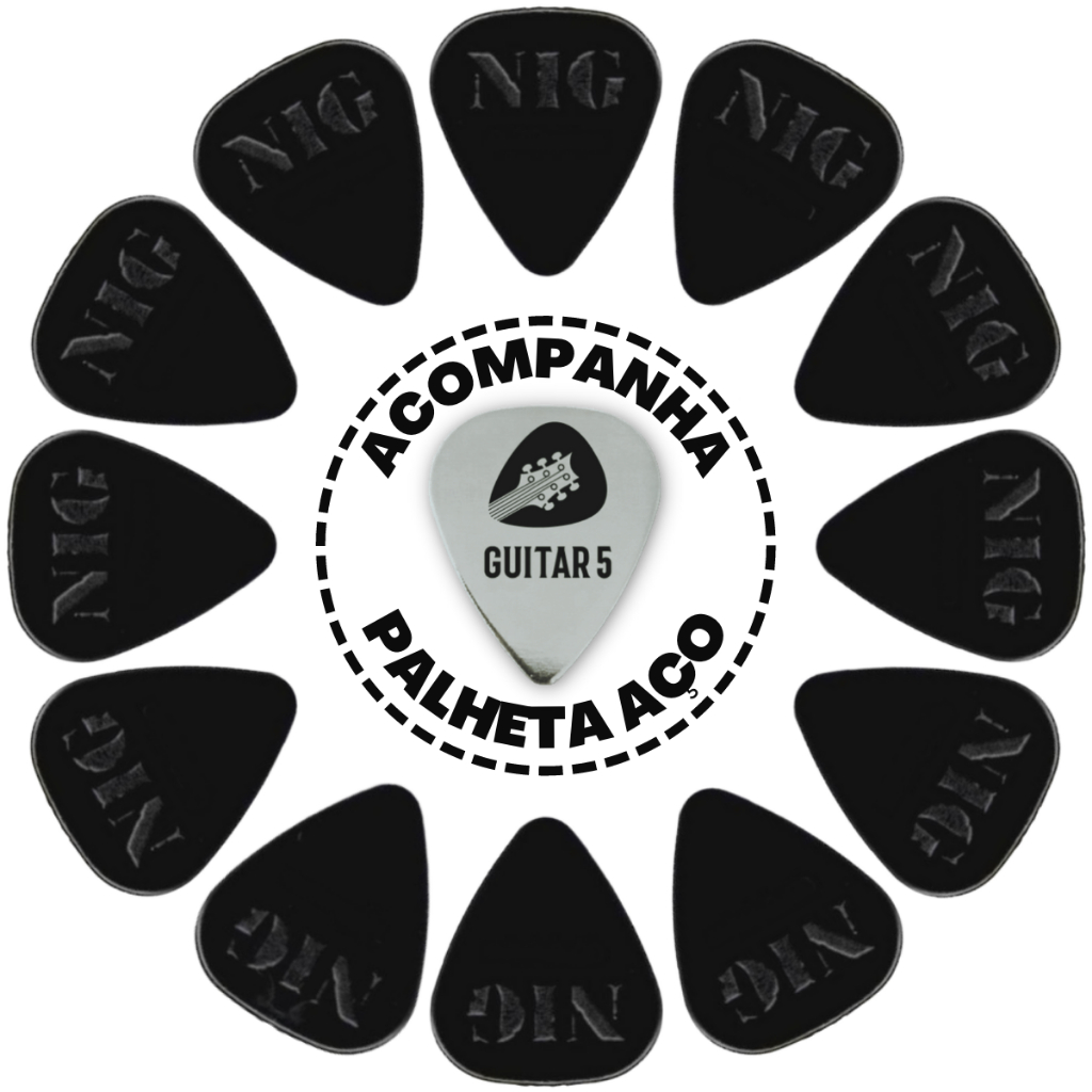 Jogo De Cordas Para Violão Aço (Folk) 013 056 Giannini Cobra Bronze 80/20  CA82M - GUITAR 5 - Cordas e encordoamentos para guitarra, baixo e violão!