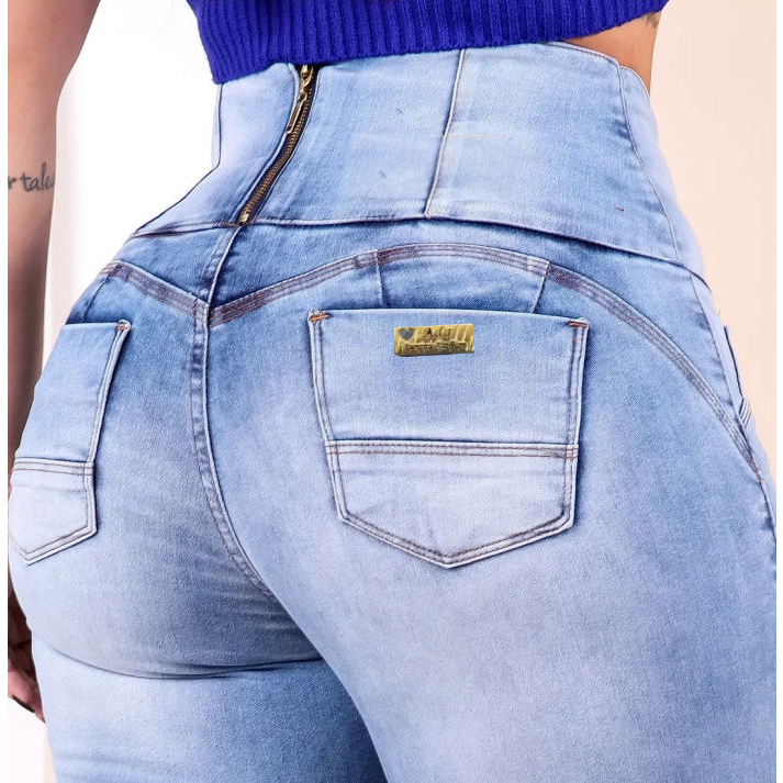 Calça Modelo Detl Jeans Afina Cintura REF MI