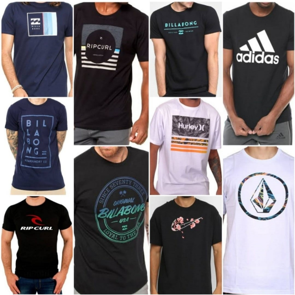 Marcas de camisetas masculinas 2024 brasileiras