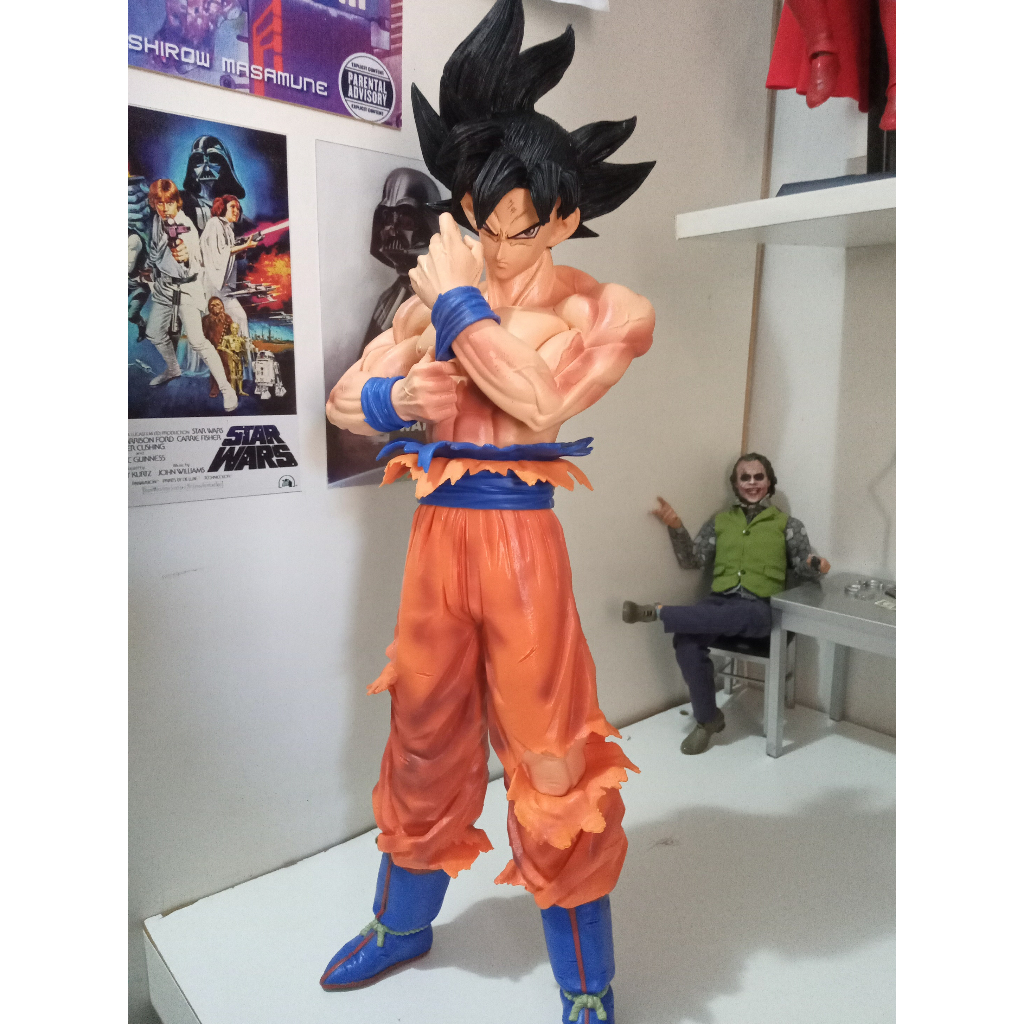 Dragon Ball Goku Super Saiyajin 1/4 43cm Estatueta Grande