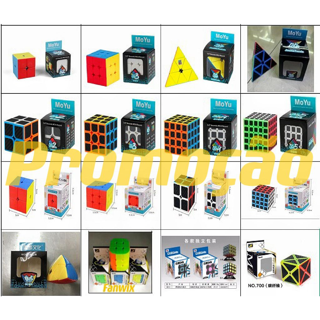 Moyu Cubo Mágico Novidade Bind Puppet Cube 3x3x3 Jogo Cubo Mágico