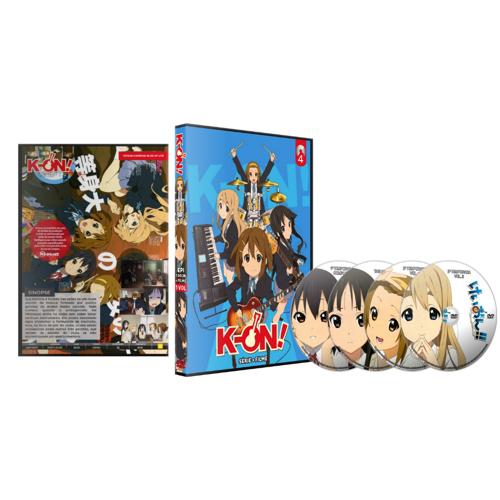 Dvd Anime Clannad Série Completa + Filme