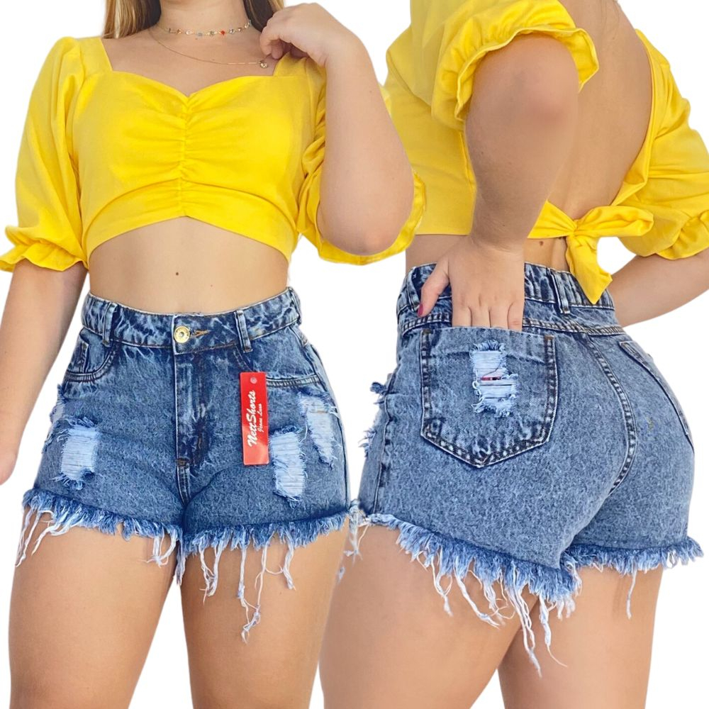 Fotos de short jeans hot sale feminino